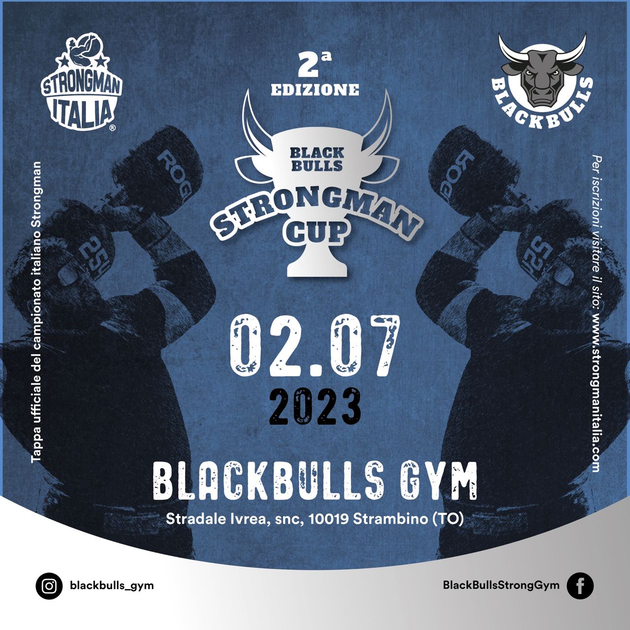 BLACK BULLS 2023 - 4° TAPPA DEL CAMPIONATO ITALIANO DI STRONGMAN