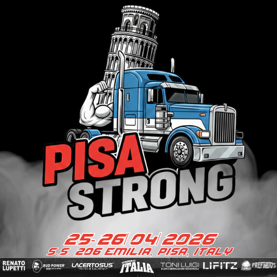 Pisa Strong 2026 e Maxima Truck Pull e Inch Db. 2026